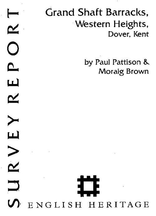 Grand Shaft Barracks Western Heights Dover Kent (1999)